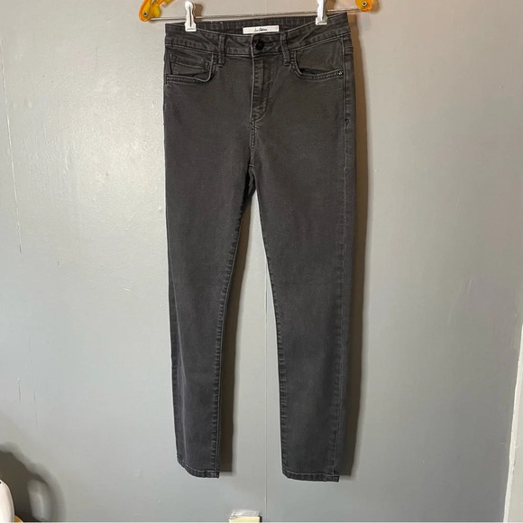 Sam Edelman Denim - Sam Edelman The Kitten Mid rise skinny ankle black denim jeans size27